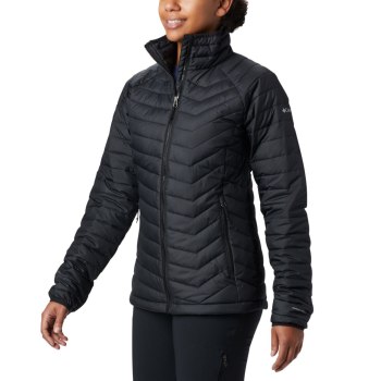 Columbia Powder Lite, Chamarras Negros Para Mujer | 297814-JIO